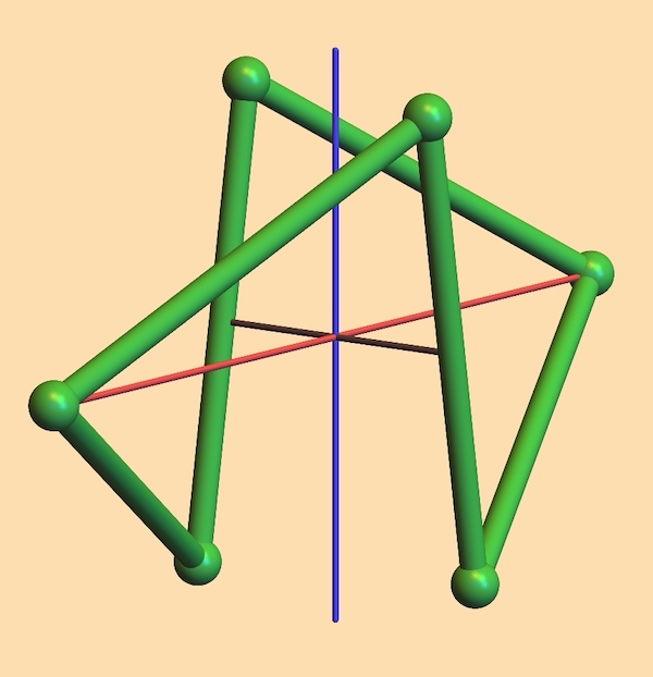 Regular spatial hexagons